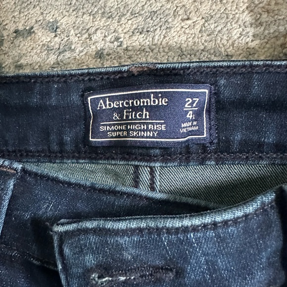 Abercrombie & Fitch SIMONE HIGH RISE SUPER SKINNY - Picture 2 of 4